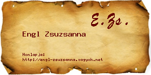 Engl Zsuzsanna névjegykártya
