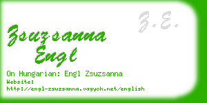 zsuzsanna engl business card